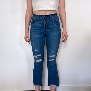 Madewell Cropped Cali Demi-Boot Cut Jeans